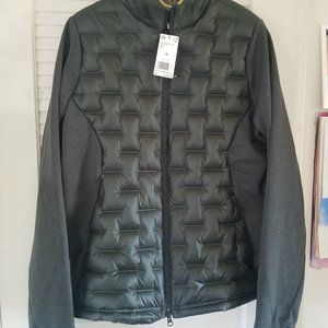 Adidas Men's Medium forrest green Frostguard down golf Jacket